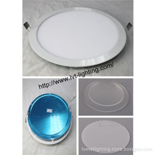 Panel Lights, Warm White, 12W LED Round Panel